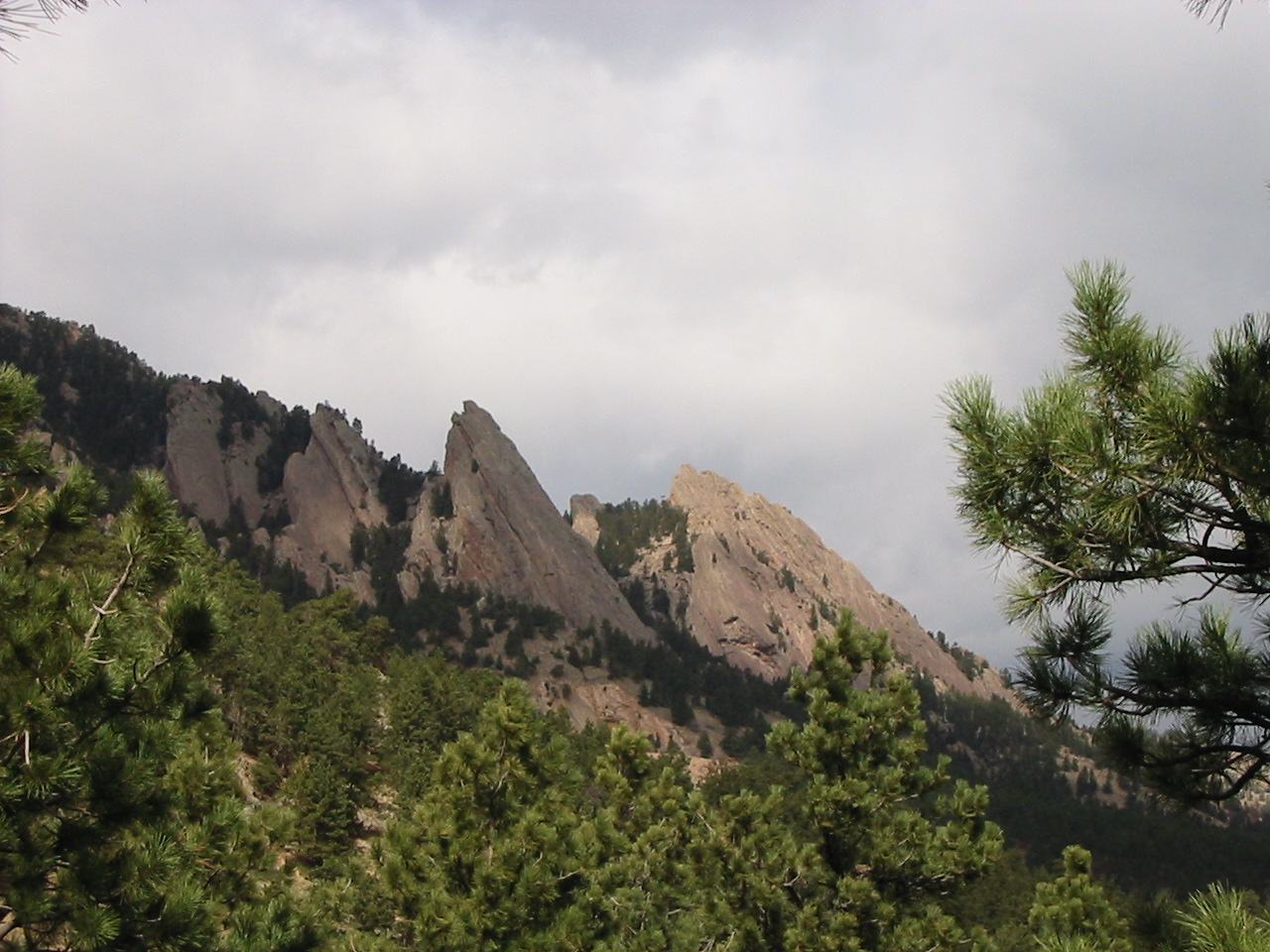 flatirons side view